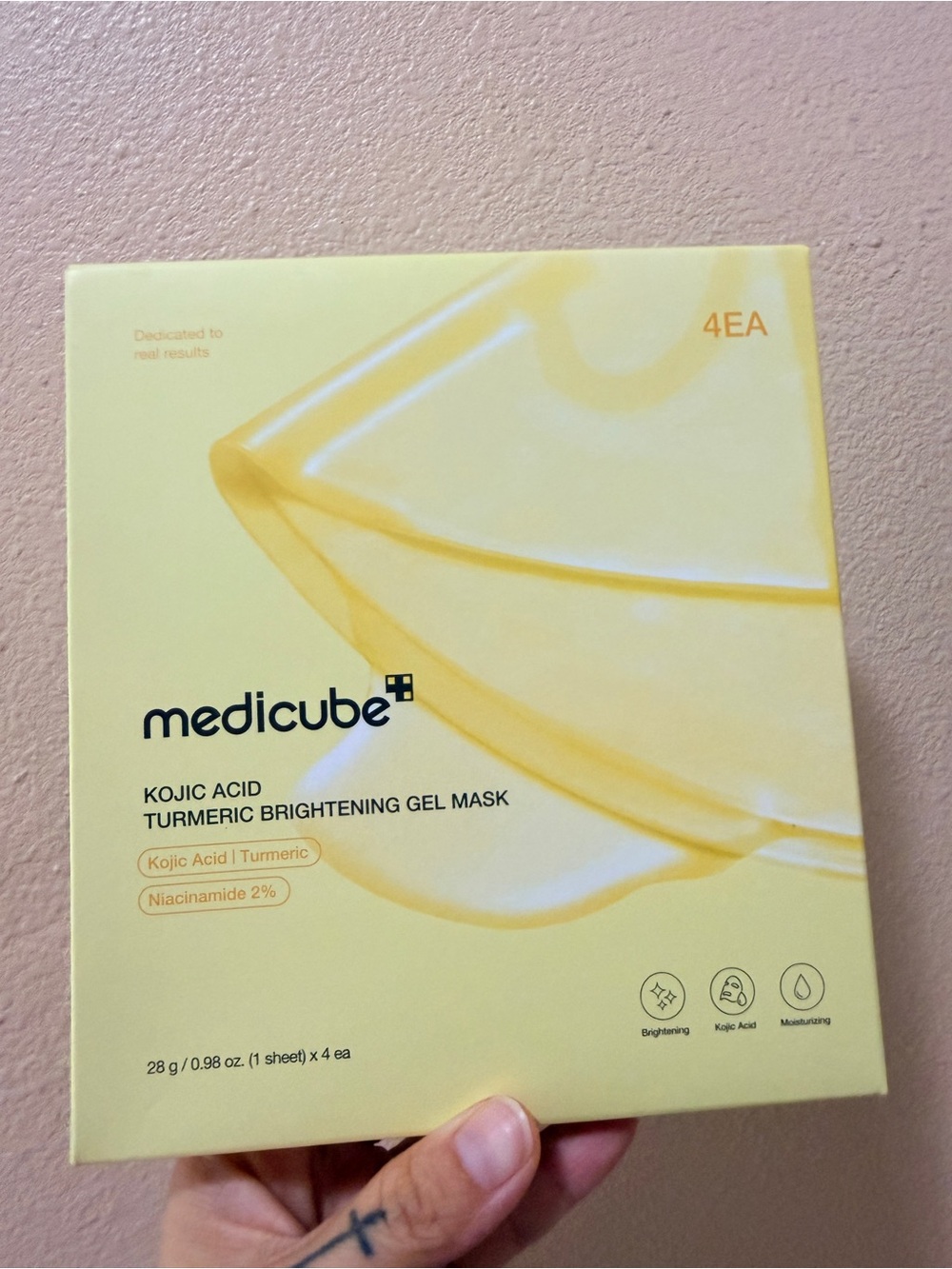 Medicube Kojic Acid Turmeric Brightening Gel Mask